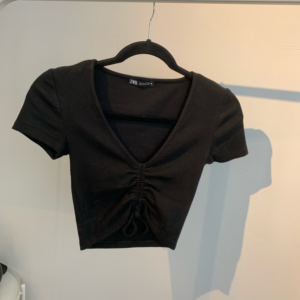 Black Zara top